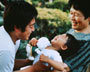 「親子三代・至福のとき」