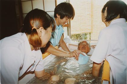「いい気持ち！」