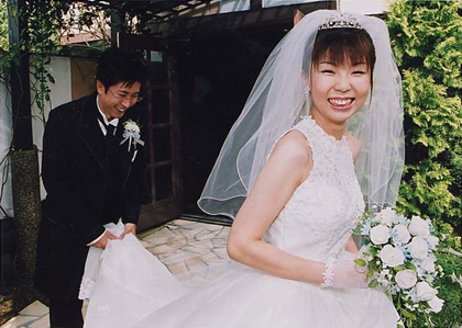 「新郎が介添人？！」
