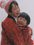 「暖か〜い」