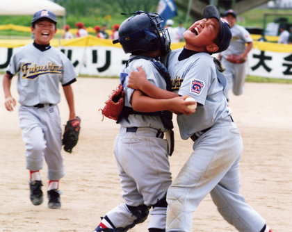 「勝った−！」