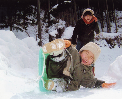 「雪あそび」