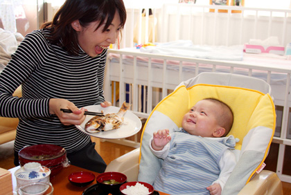 「お食い初めの日」
