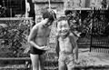 「水浴び」