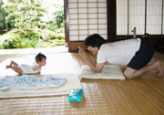 「息子に夢中のパパ」