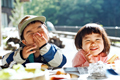 「湖畔の朝食」