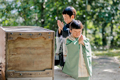 「全力でお参り」